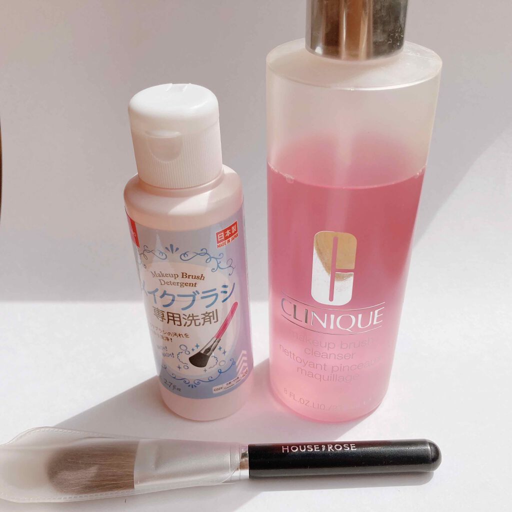 メークアップ ブラシ クレンザー/CLINIQUE/その他化粧小物を使ったクチコミ（2枚目）