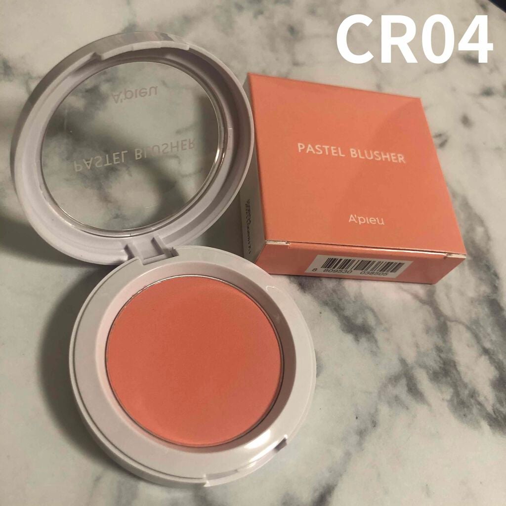 アピュー パステルブラッシャー/A’pieu/パウダーチークを使ったクチコミ(4枚目)