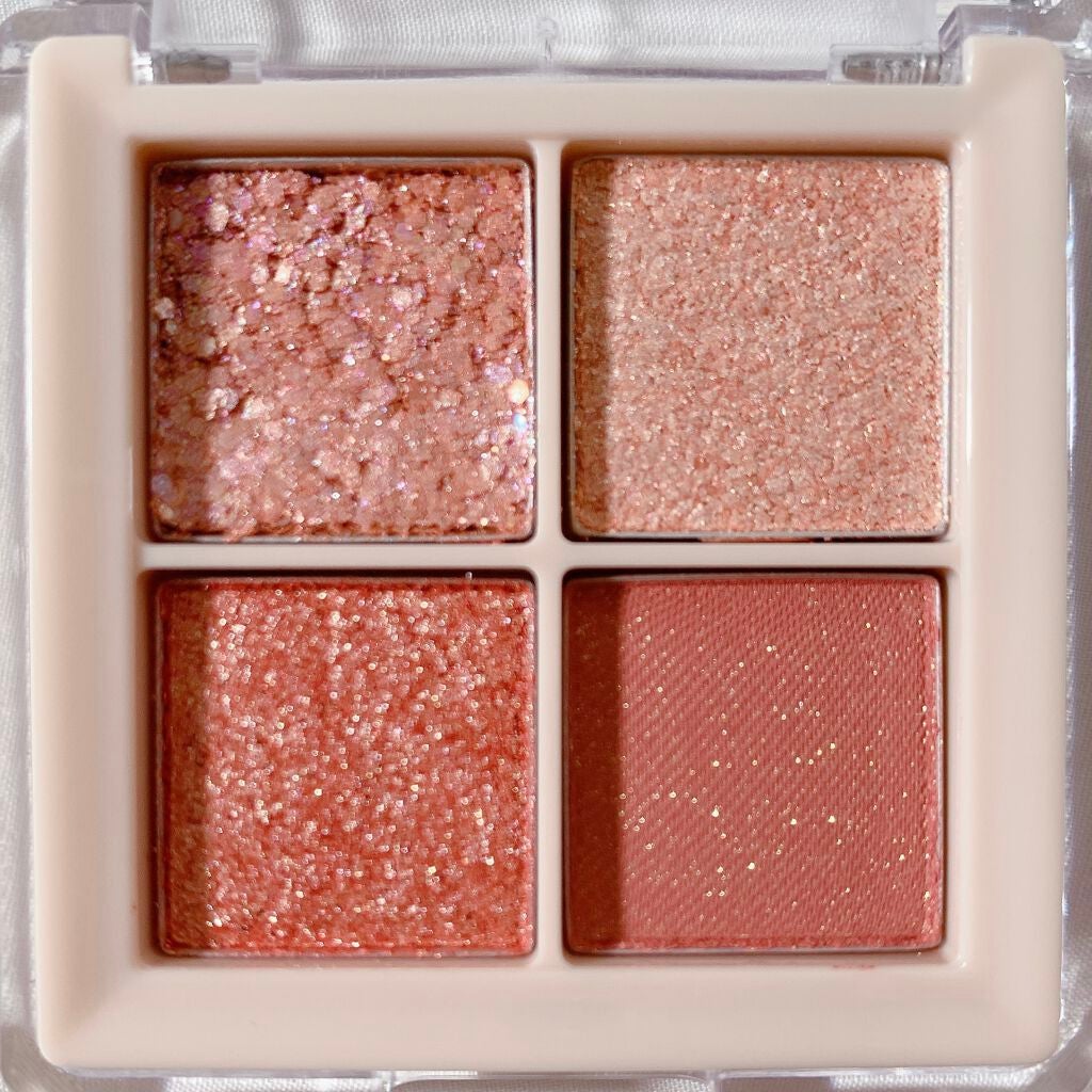 TWINKLE POP Pearl Flex Glitter Eye Palette/CLIO/アイシャドウパレットを使ったクチコミ(5枚目)