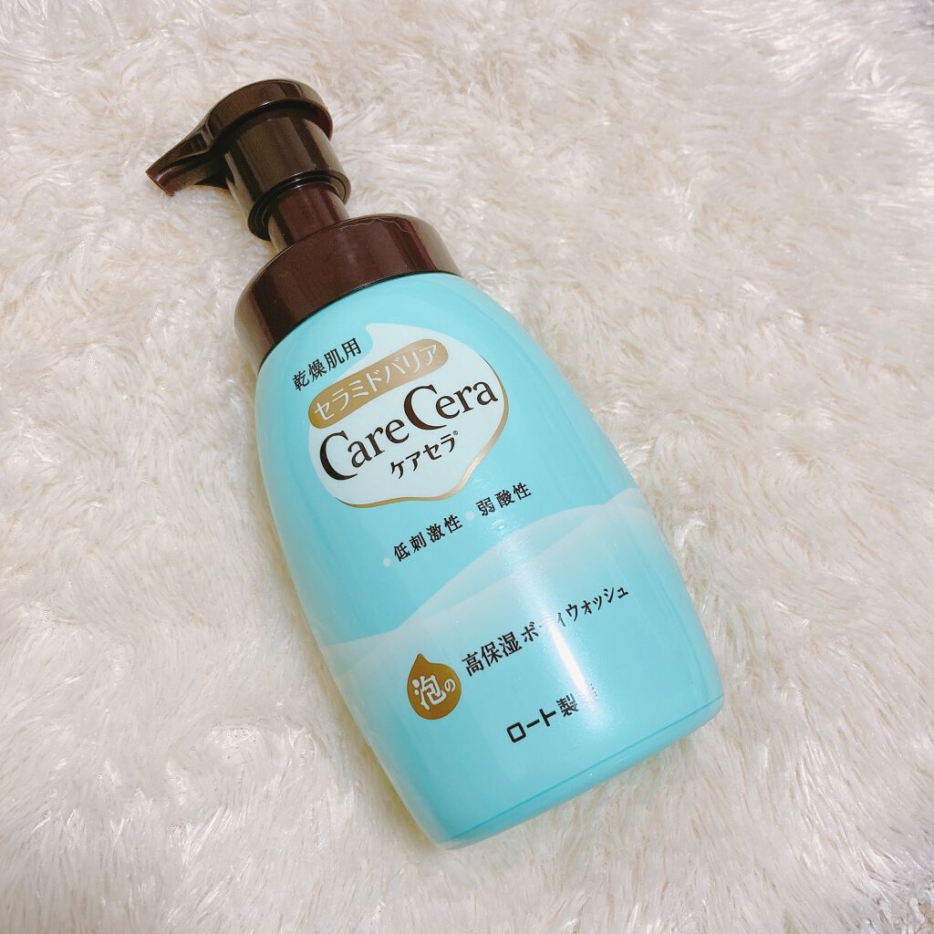 泡の高保湿ボディウォッシュ/ケアセラ/ボディソープを使ったクチコミ(1枚目)
