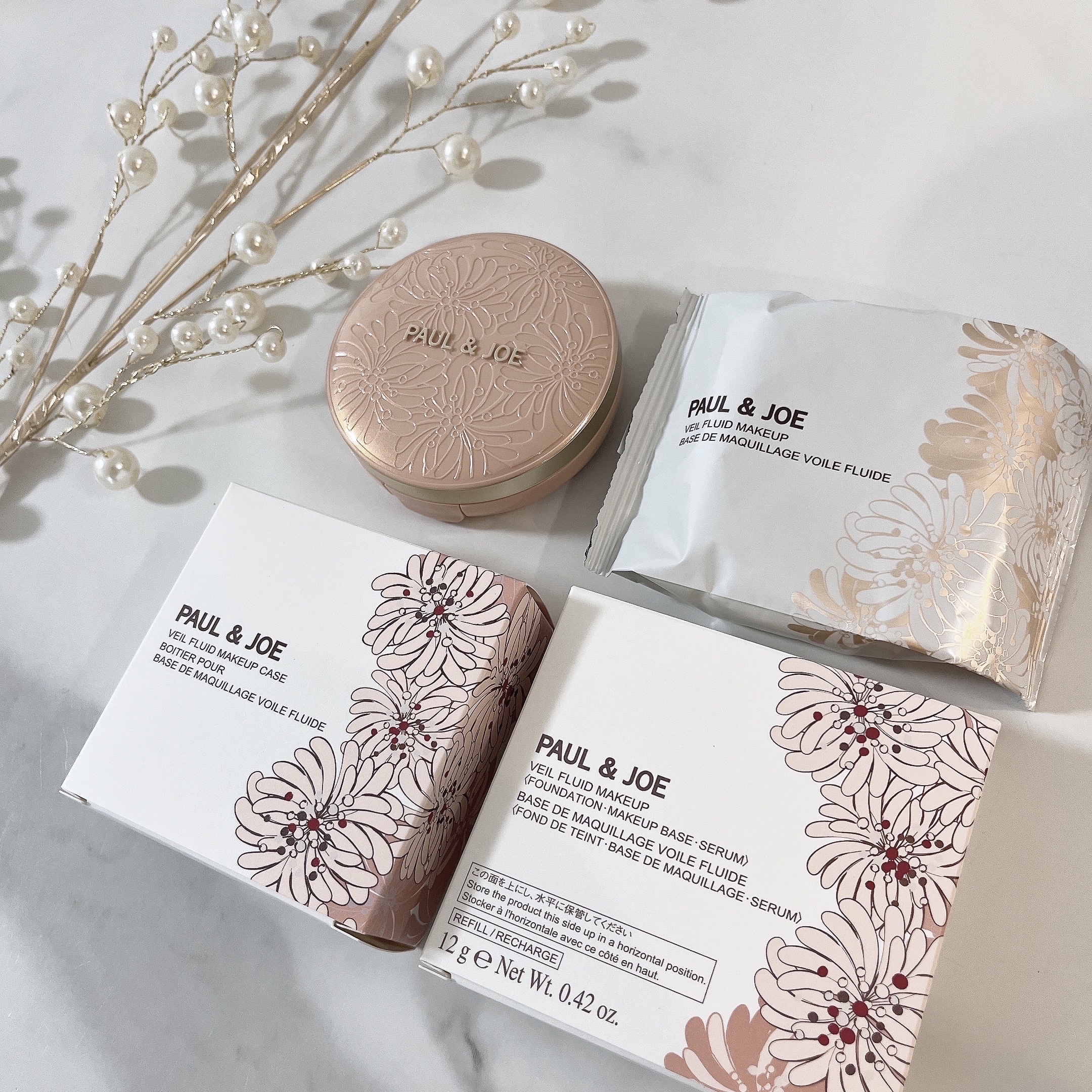 ---PAUL & JOE BEAUTE
シースルー ヴェール コンパクト 01

気になっていたポルジョのクッションが
当選しました🧸🎉！！！歓喜

パケが可愛すぎて使うたびにきゅんとしてしまう…
超乾燥肌の使用感をレビューしていきま