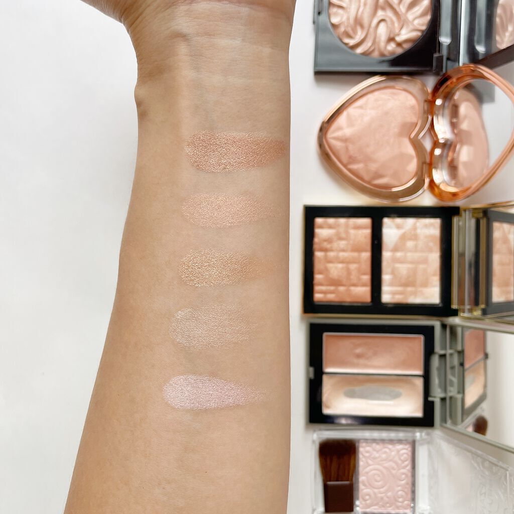 THREE シマリング グロー デュオ/THREE/クリームハイライトを使ったクチコミ(2枚目)