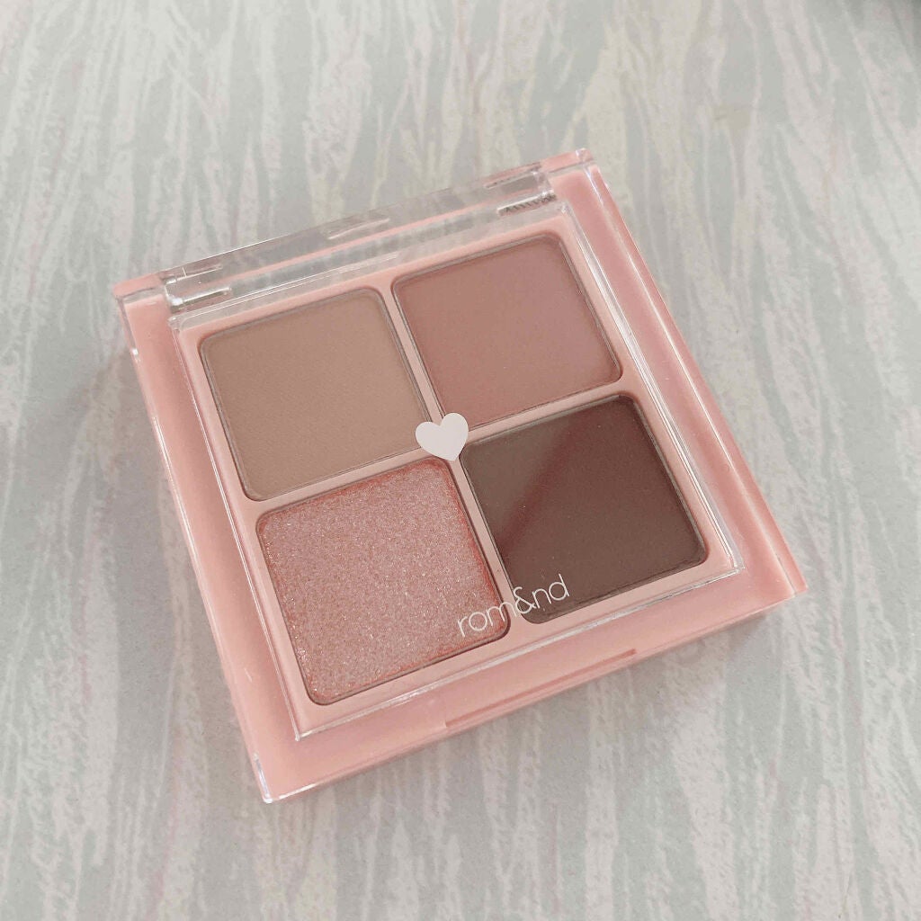 ベターザンアイズ/rom&nd/アイシャドウパレットを使ったクチコミ(1枚目)