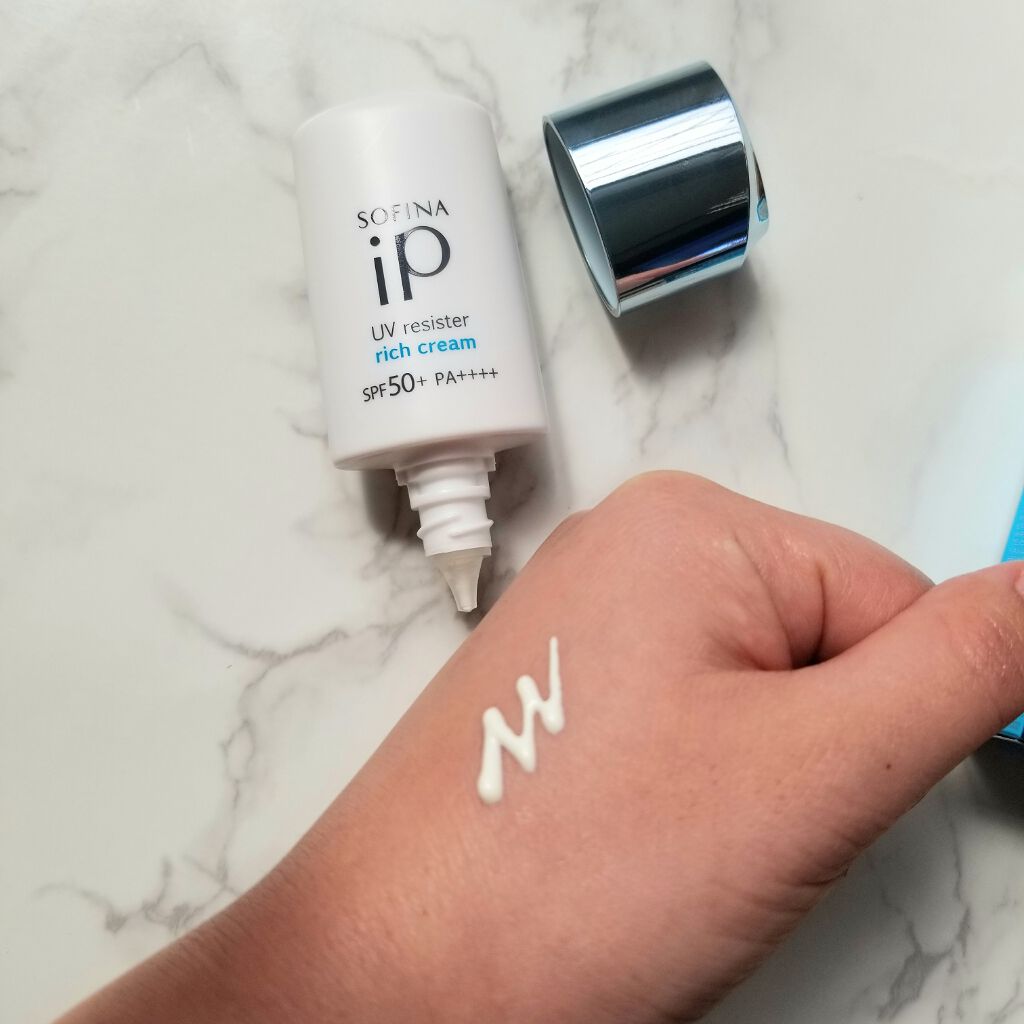 SOFINA iP UV レジスト リッチクリーム/SOFINA iP/日焼け止め・UVケアを使ったクチコミ（1枚目）