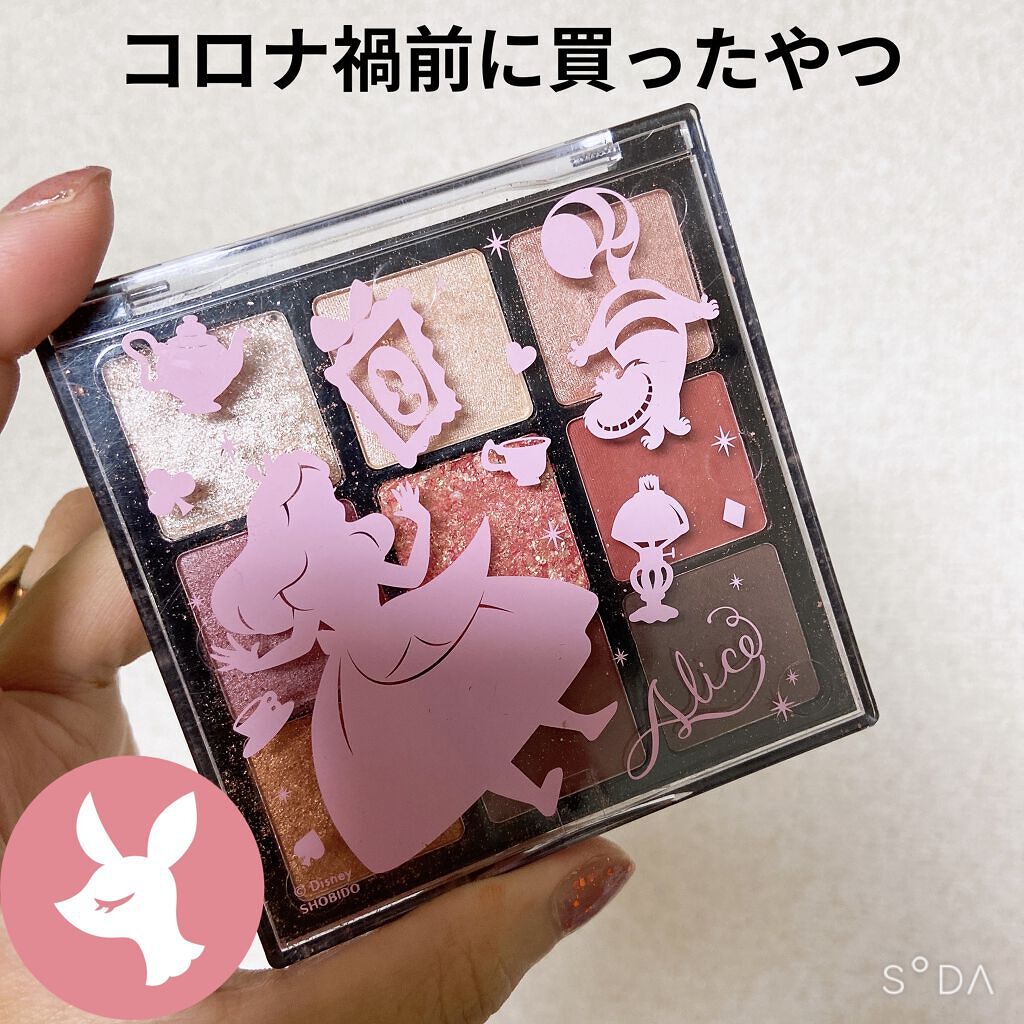 DQDNアイシャドウパレット  AL/SHOBIDO/アイシャドウパレットを使ったクチコミ（2枚目）