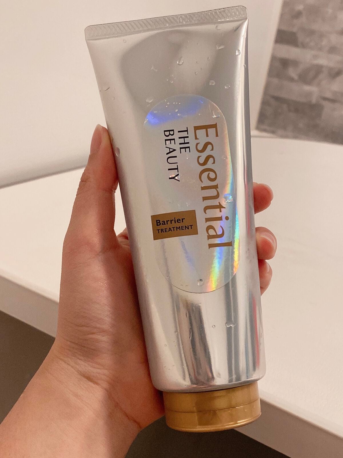 髪のキメ美容バリアトリートメント/エッセンシャル/洗い流すヘアトリートメントを使ったクチコミ(1枚目)