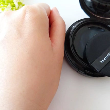 V3 エキサイティングファンデーション/SPICARE/クッションファンデーションを使ったクチコミ(4枚目)