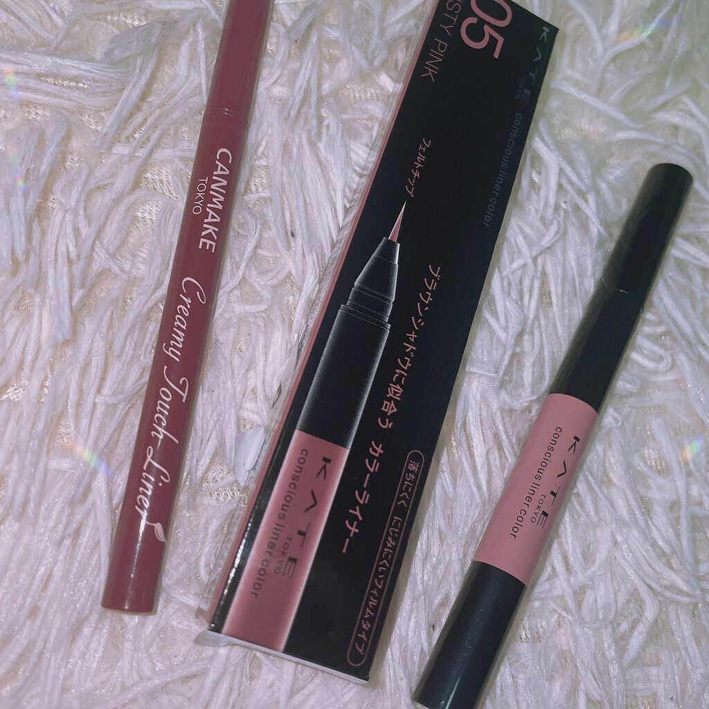 コンシャスライナーカラー/KATE/リキッドアイライナーを使ったクチコミ（1枚目）