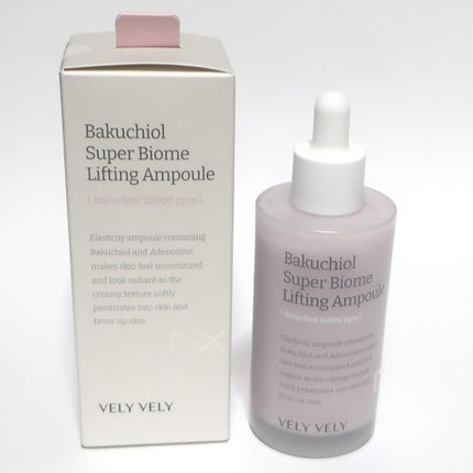 バクチオールスーパーバイオーム リフティングアンプル/VELY VELY/美容液を使ったクチコミ(1枚目)