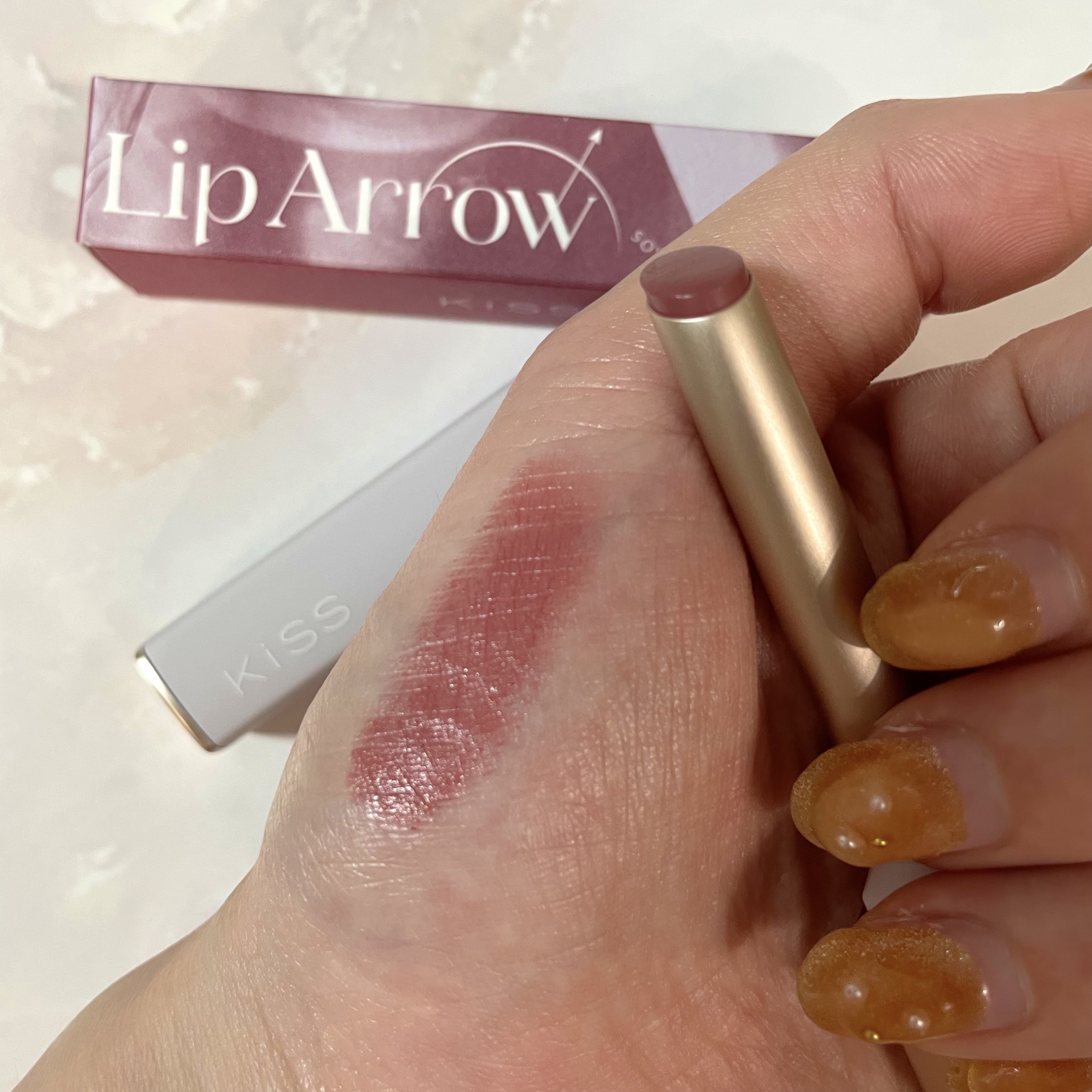 キス リップアロー/KiSS/口紅を使ったクチコミ（3枚目）