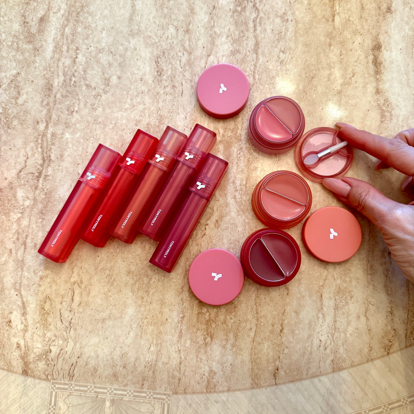 ショッキングリップティント/TONYMOLY/リップティントを使ったクチコミ(4枚目)