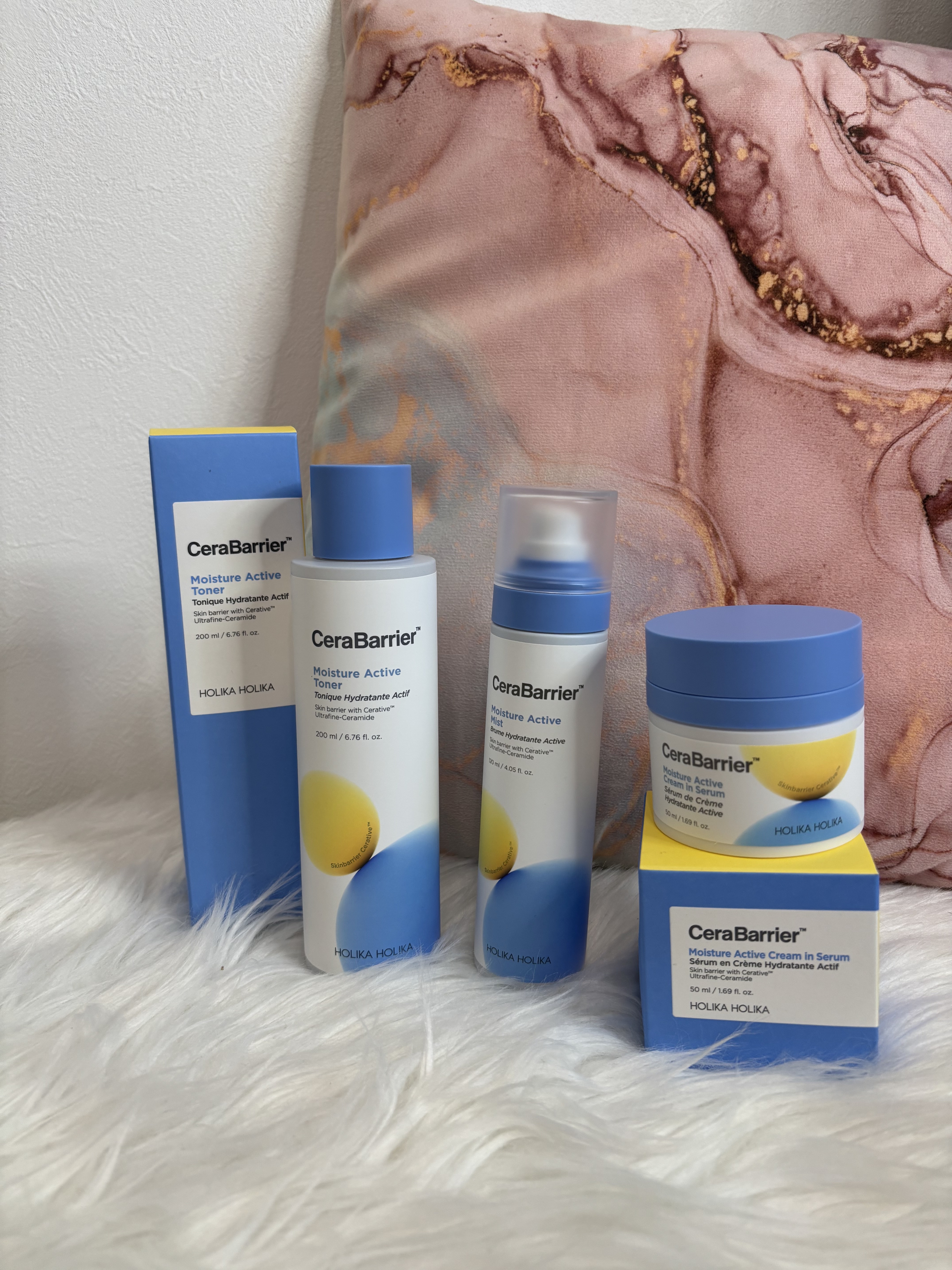 セラバリア　モイスチャーアクティブ　クリーム/HOLIKA HOLIKA/フェイスクリームを使ったクチコミ（2枚目）