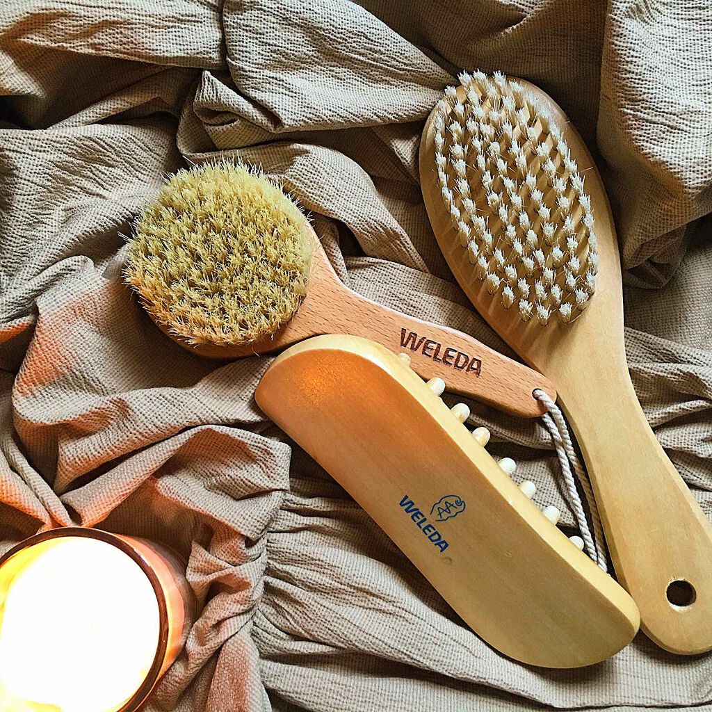 ボディシェイプブラシ/WELEDA/ボディグッズを使ったクチコミ（1枚目）