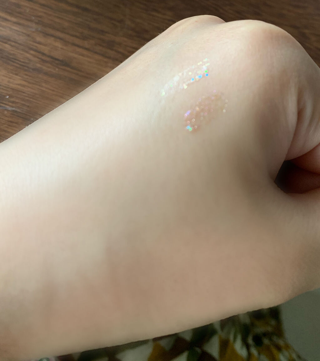 リキッド グリッター シャドウ/rom&nd/グリッターを使ったクチコミ（2枚目）