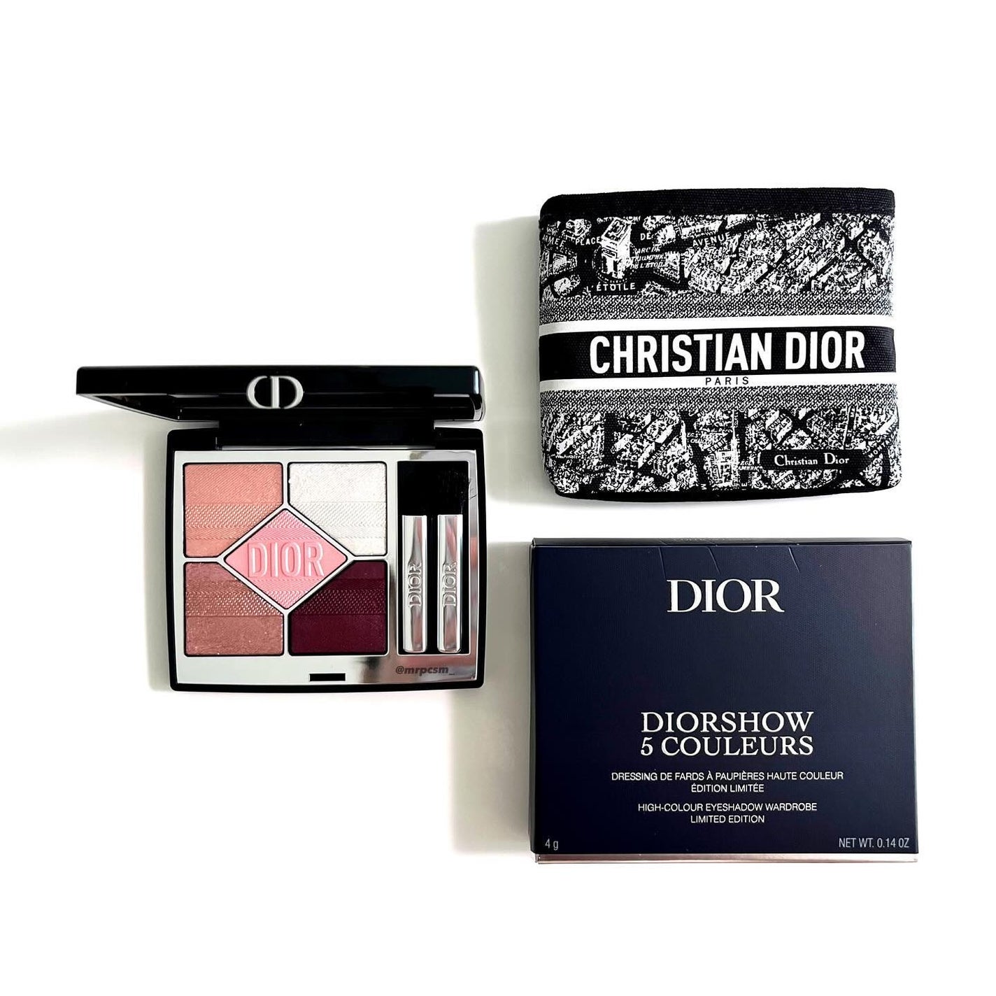 【旧】ディオールショウ サンク クルール(プラン ドゥ パリ コレクション限定品)/Dior/アイシャドウを使ったクチコミ(2枚目)