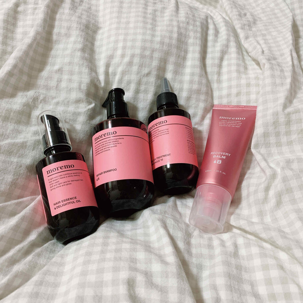 ウォータートリートメントミラクル10/moremo/洗い流すヘアトリートメントを使ったクチコミ（1枚目）