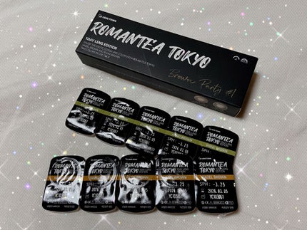 THEPIEL ROMANTEA TOKYOのクチコミ「❤️一箱で2種類試せる1dayカラコン❤️
.
.
the piel
romantea tok.....」(1枚目)