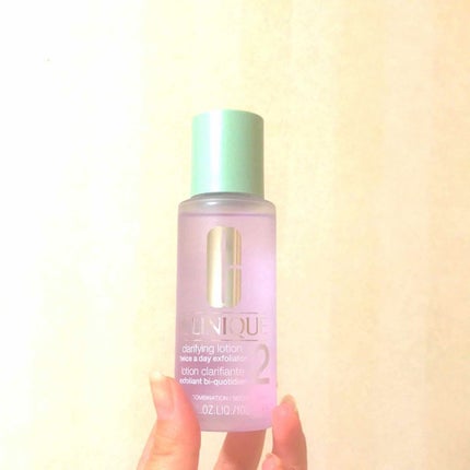 クラリファイング ローション 2 100ml/CLINIQUE/拭き取り化粧水を使ったクチコミ(1枚目)