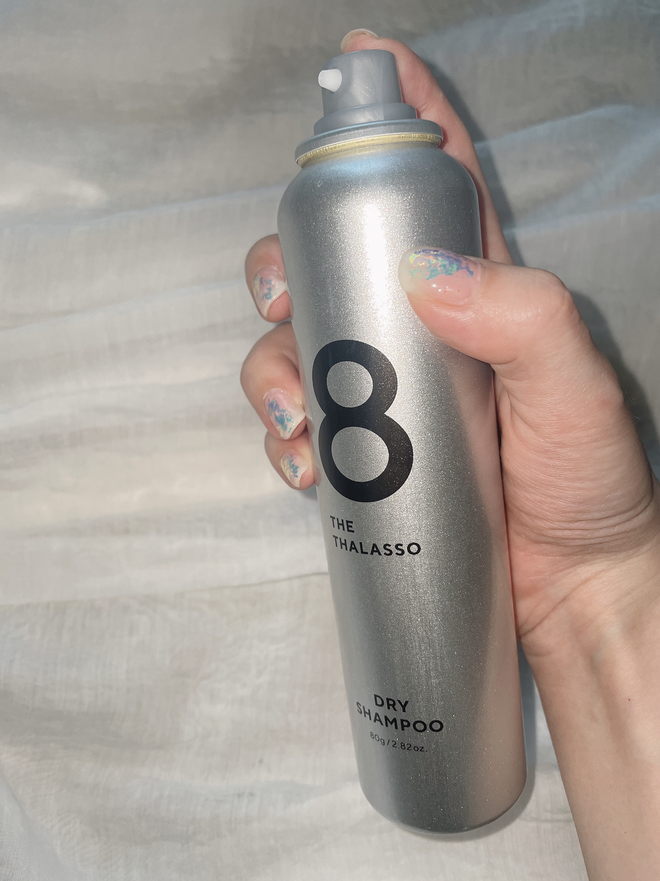 ウォーターレス ドライシャンプー（無香料）/エイトザタラソ/ドライシャンプーを使ったクチコミ（2枚目）