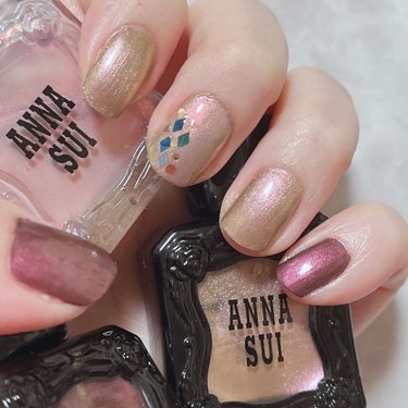 ネイルカラー 330 夜空を照らす妖しげな月 マジカルピンク/ANNA SUI/マニキュアを使ったクチコミ（2枚目）