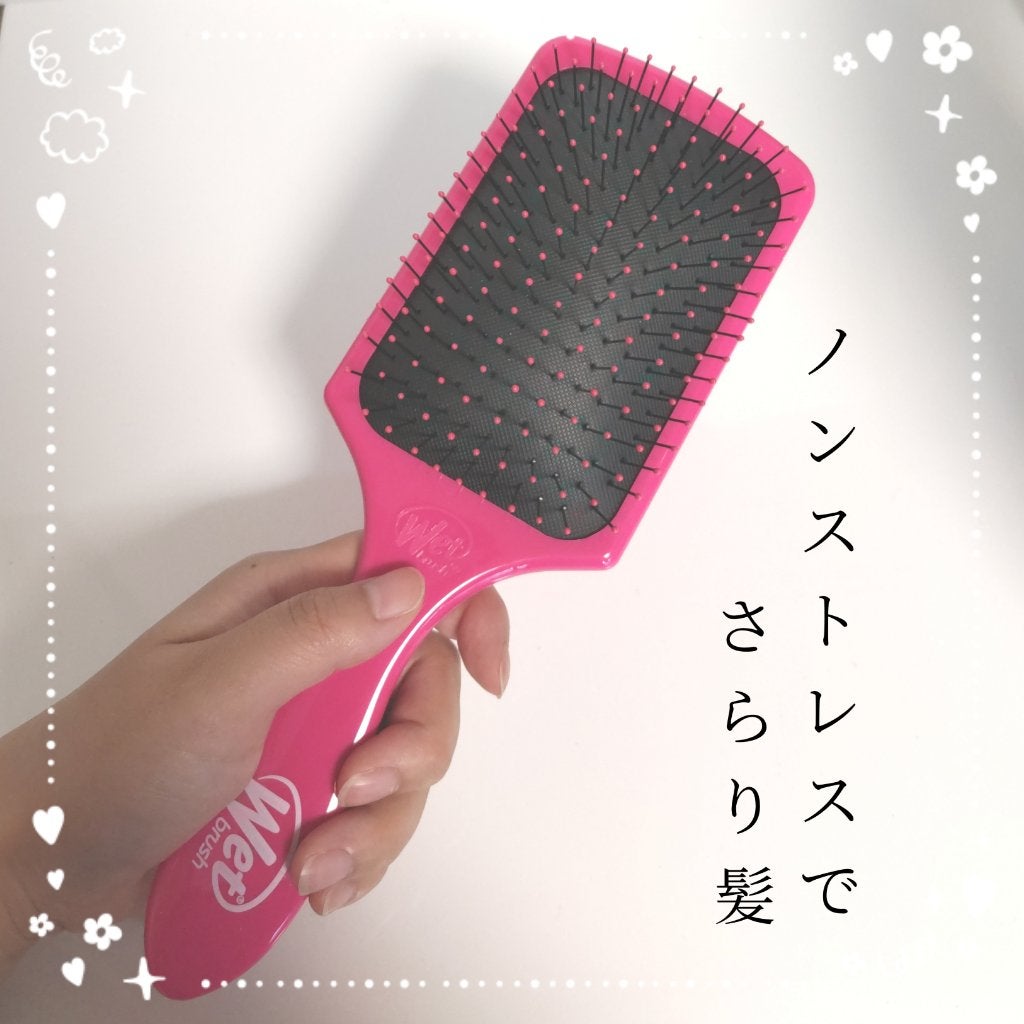 パドルディタングラー/ウェットブラシ/ヘアブラシを使ったクチコミ(1枚目)