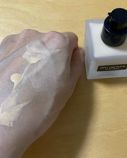 (旧)アンリミテッド ラスティング フルイド/shu uemura/リキッドファンデーションを使ったクチコミ(4枚目)