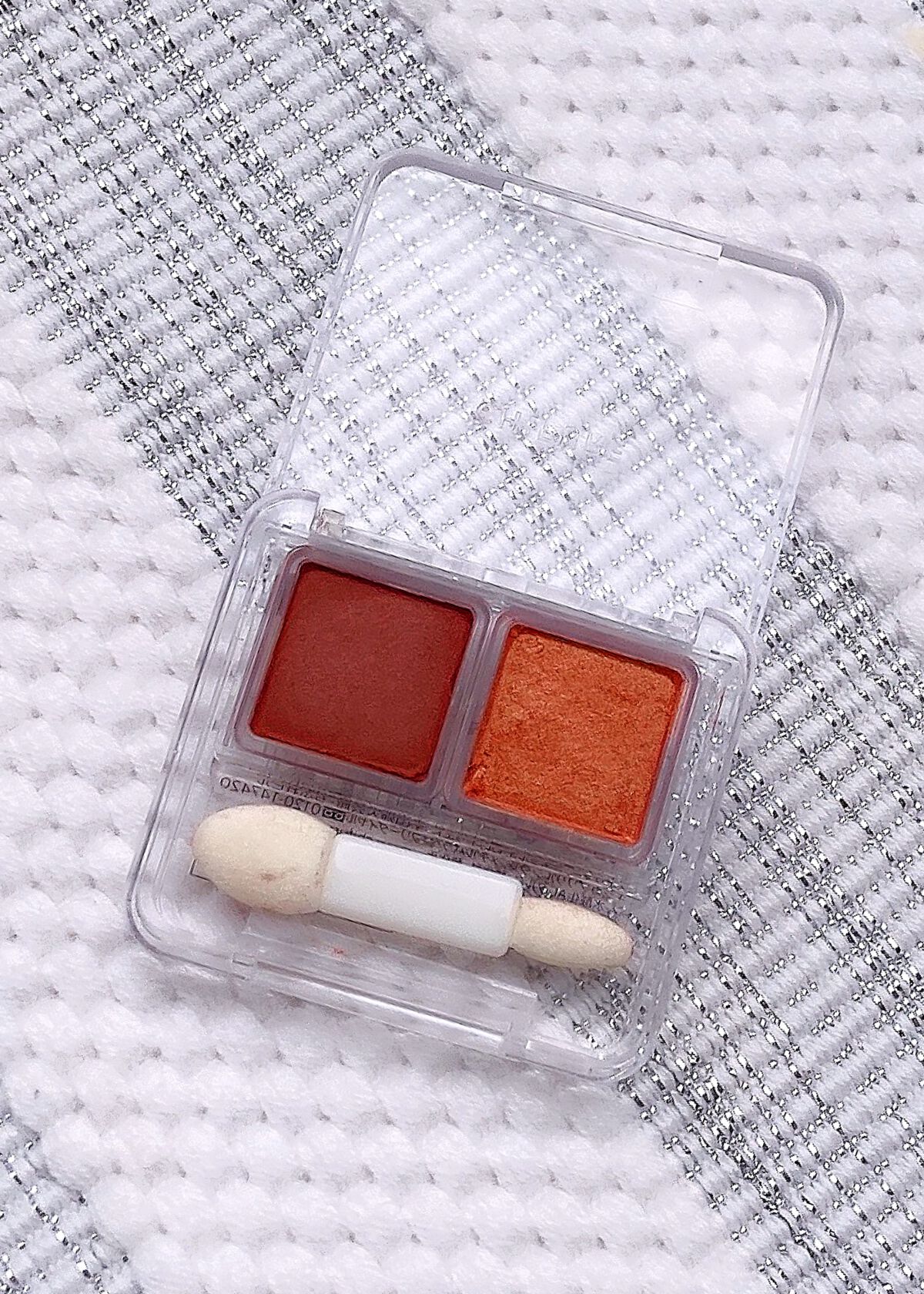 ツイン カラー アイシャドウ/ちふれ/アイシャドウパレットを使ったクチコミ(4枚目)