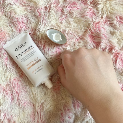 ウォータフルトーンアップサンクリーム/ダルバ/日焼け止めクリームを使ったクチコミ(2枚目)