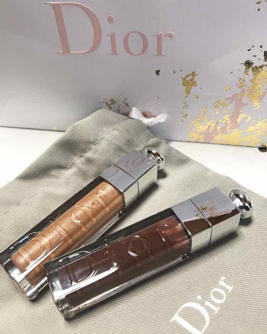 【旧】ディオール アディクト リップ マキシマイザー 016 シマー ヌード（生産終了）/Dior/リップグロスを使ったクチコミ（1枚目）