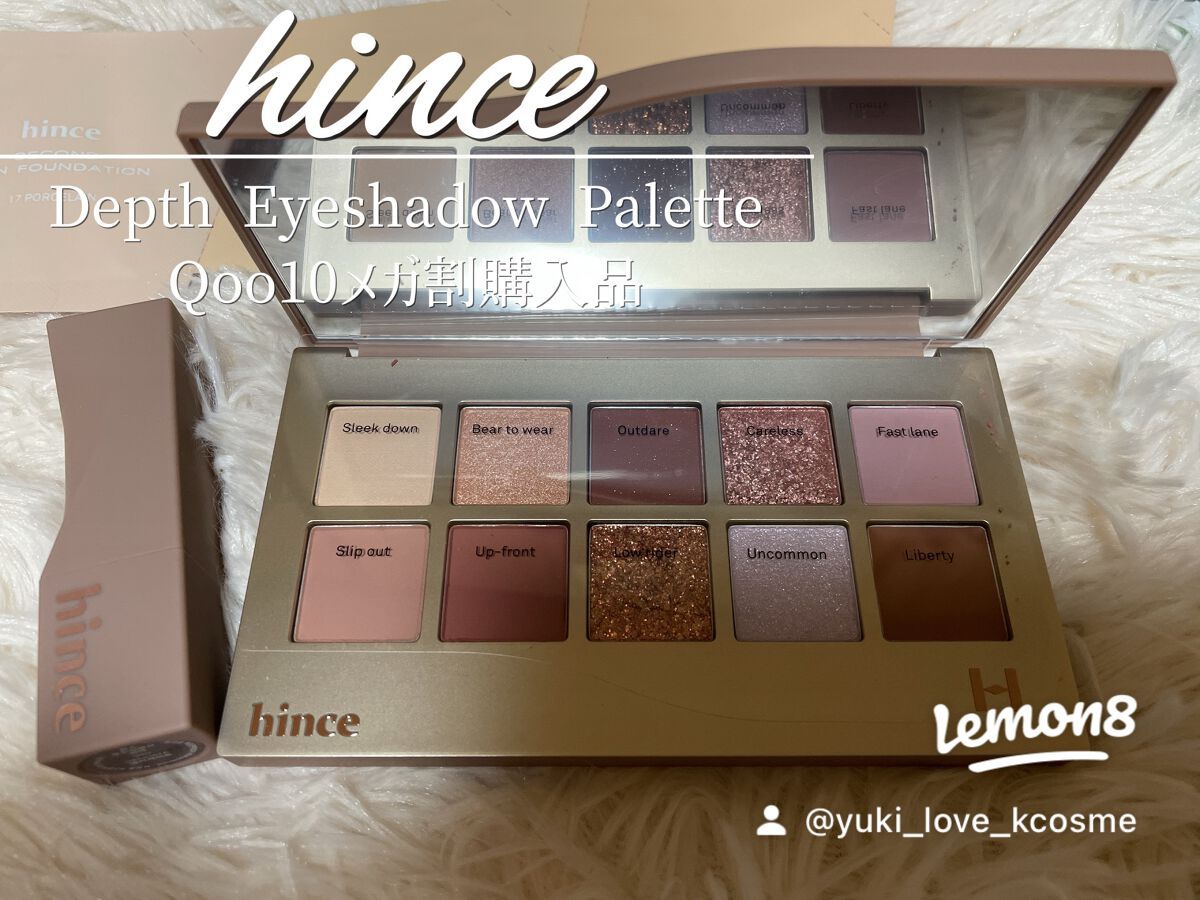 yuki_love_kcosme on LIPS 「#Qoo10メガ割で遂に購入しました❗️
#hinceのアイシ..」(1枚目)