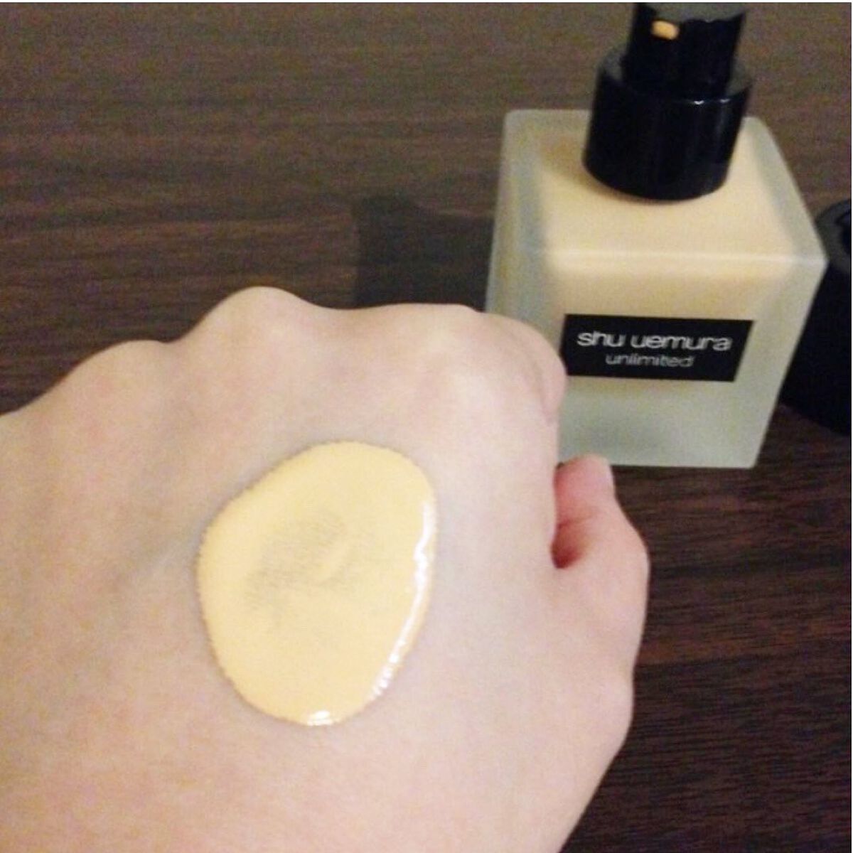 (旧)アンリミテッド ラスティング フルイド/shu uemura/リキッドファンデーションを使ったクチコミ(3枚目)