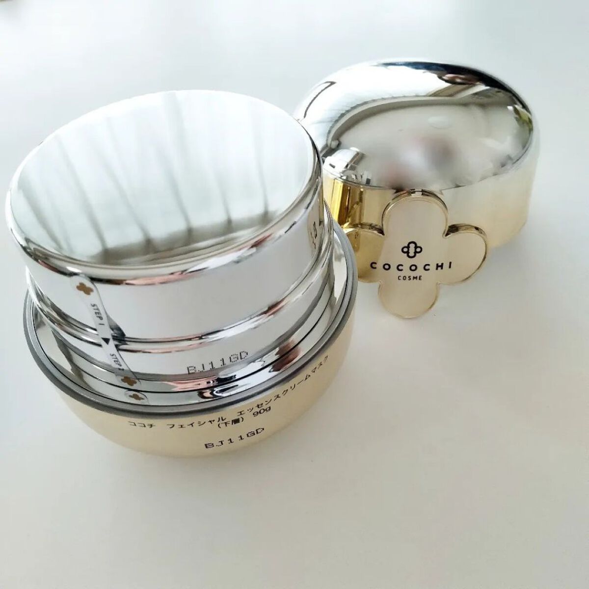 フェイシャル エッセンス クリームマスク/COCOCHI/フェイスクリームを使ったクチコミ（3枚目）