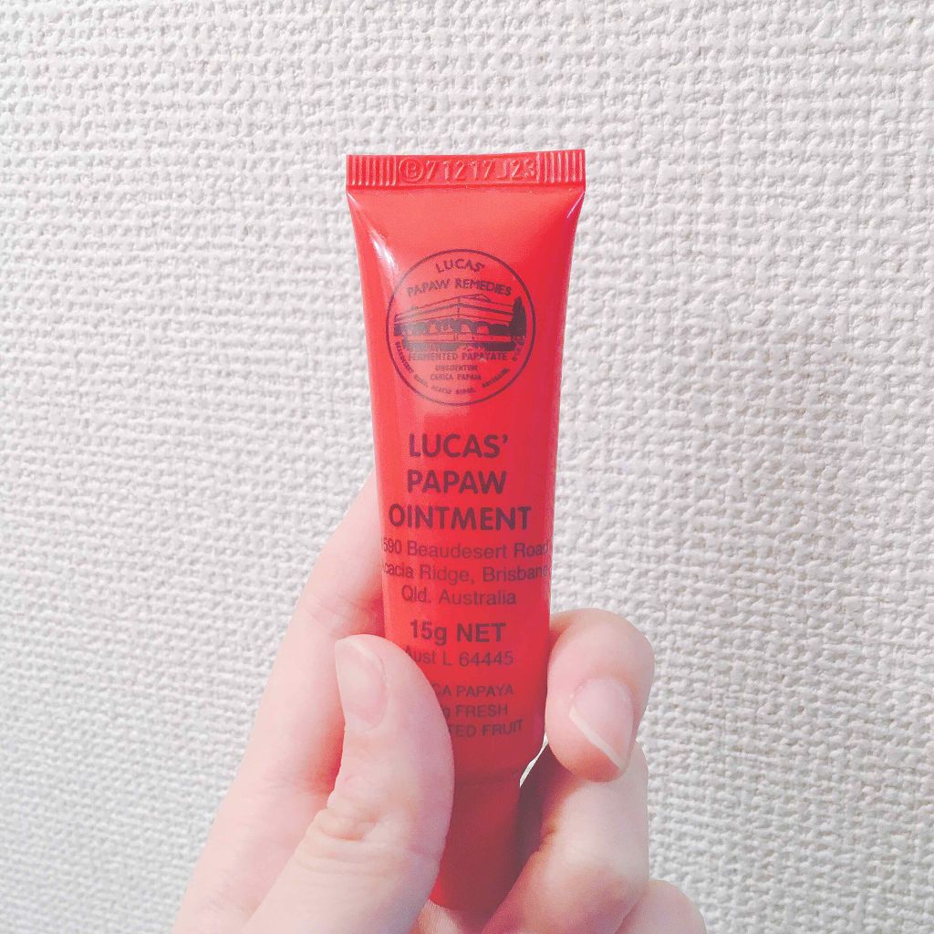 LUCAS’　PAPAW　OINTMENT/LUCAS’ PAPAW REMEDIES/フェイスクリームを使ったクチコミ（1枚目）