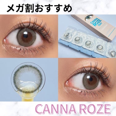 CANNA ROSE DAILY/i-DOL/カラーコンタクトレンズを使ったクチコミ（1枚目）