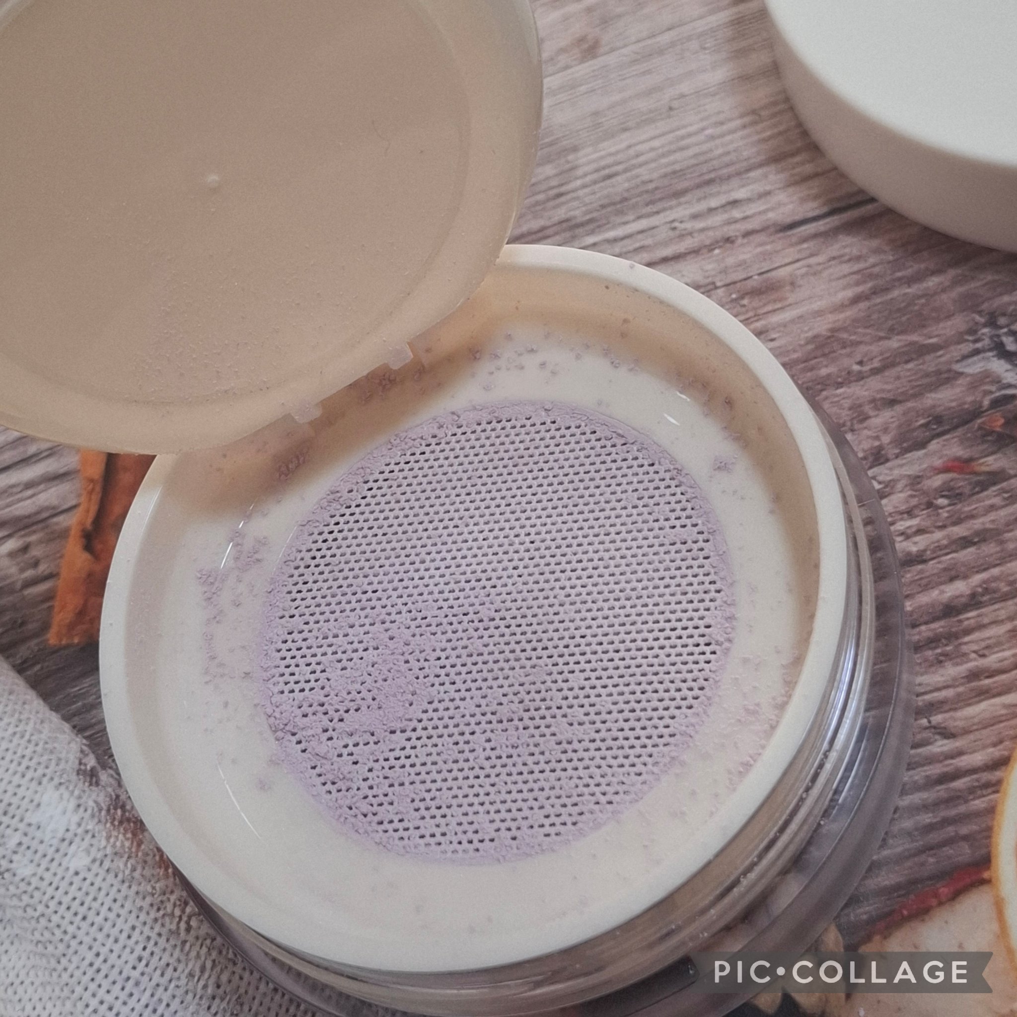 ピクシーダスト ルースパウダー フィニッシュパウダー  013 Lilac/Dinto/ルースパウダーを使ったクチコミ（3枚目）