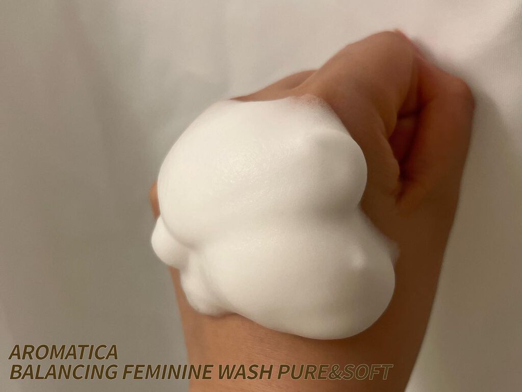 ピュア＆ソフトフェミニンウォッシュ /AROMATICA/デリケートゾーンケアを使ったクチコミ（3枚目）