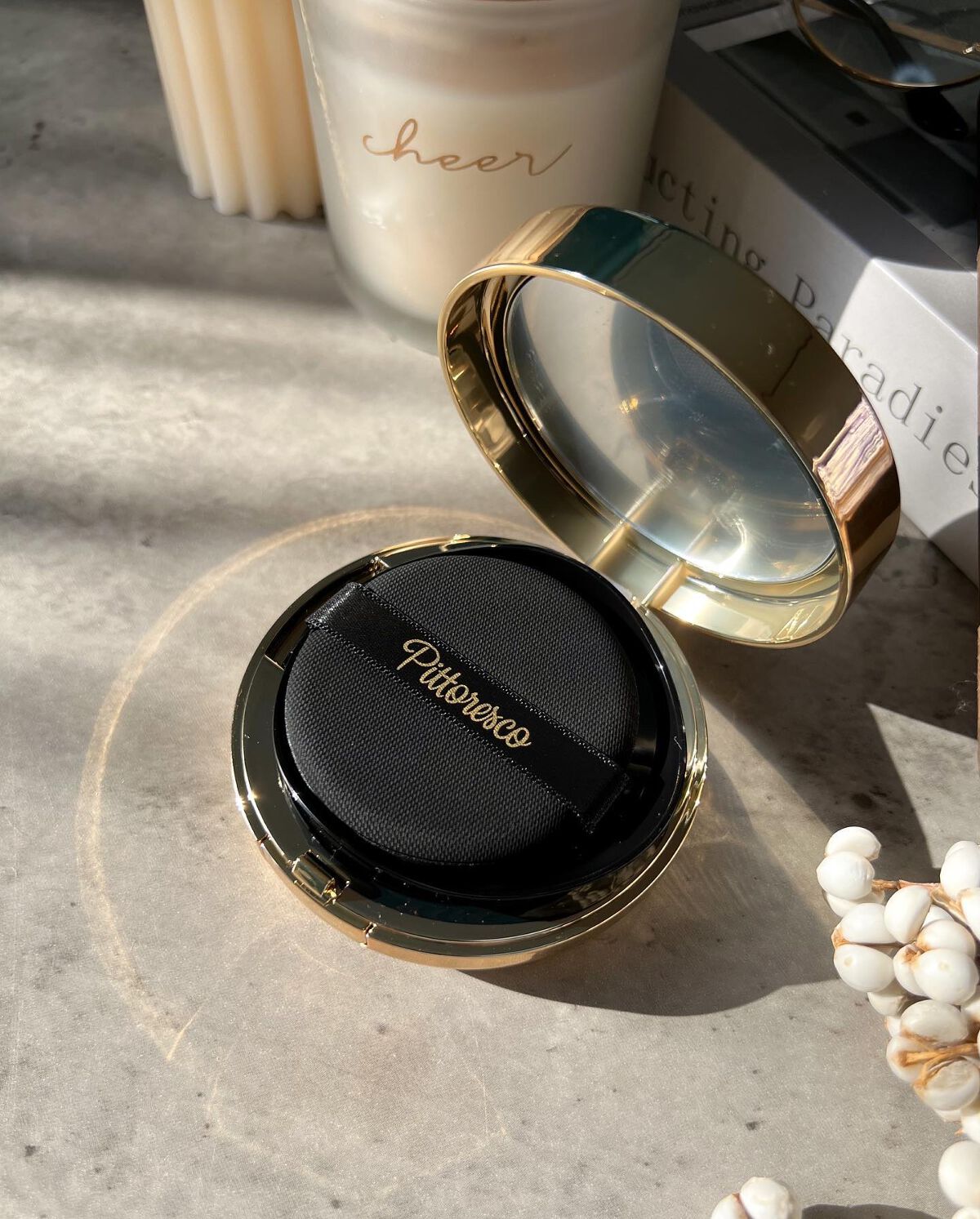 ミストBBクッション(リフィル込)/Pittoresco/クッションファンデーションを使ったクチコミ(3枚目)