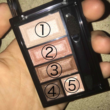 ショコラスウィート アイズ/リンメル ロンドン/アイシャドウパレットを使ったクチコミ(2枚目)