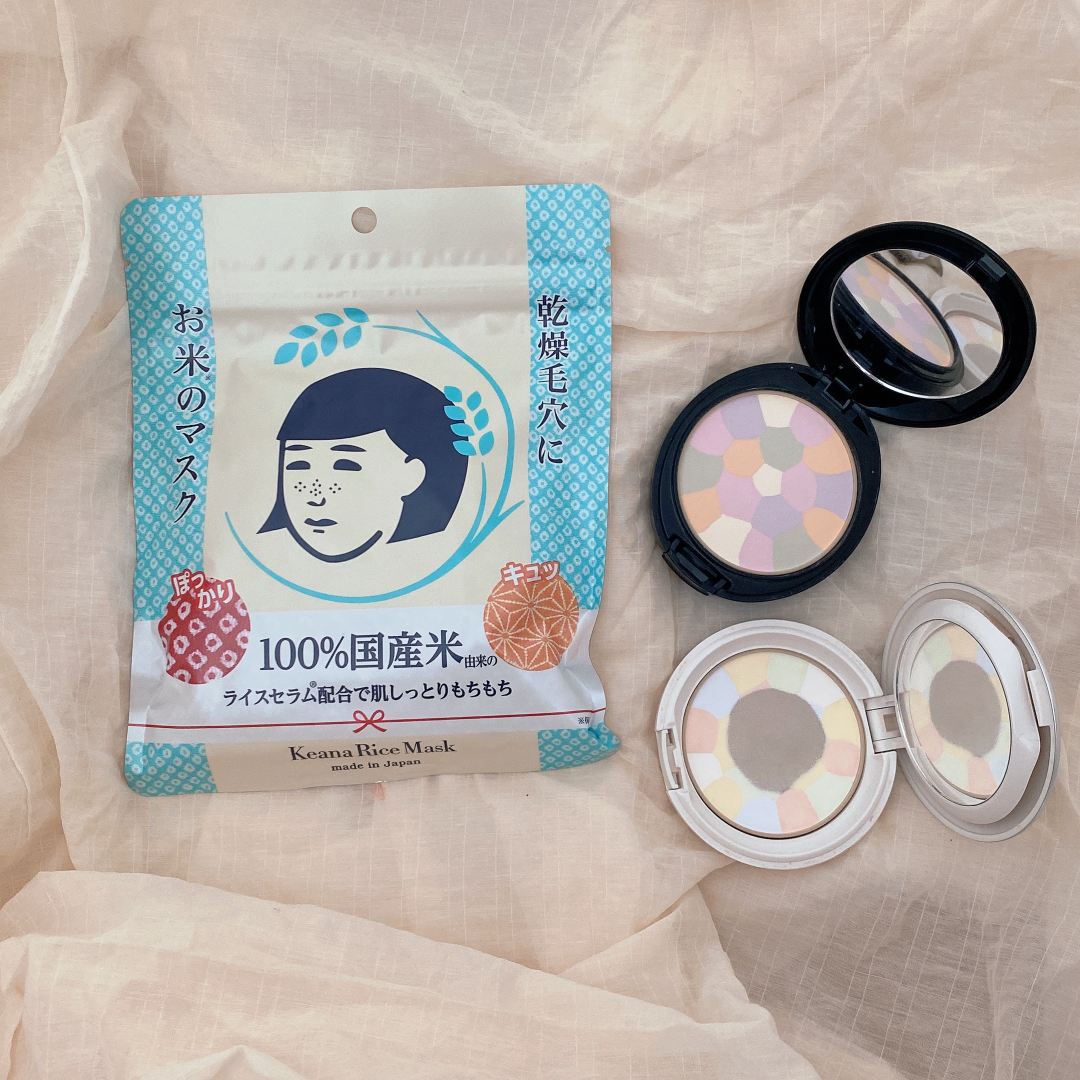 マシュマロフィニッシュパウダー　～Abloom～/キャンメイク/プレストパウダーを使ったクチコミ（1枚目）