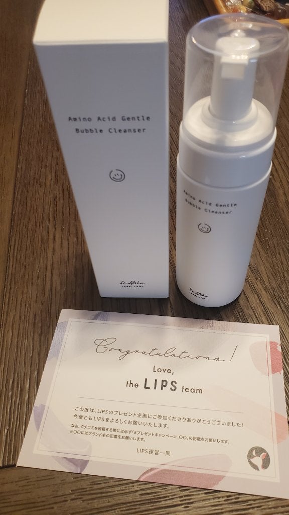 アミノ酸 ジェントル バブル クレンザー/Dr.Althea/泡洗顔を使ったクチコミ(1枚目)