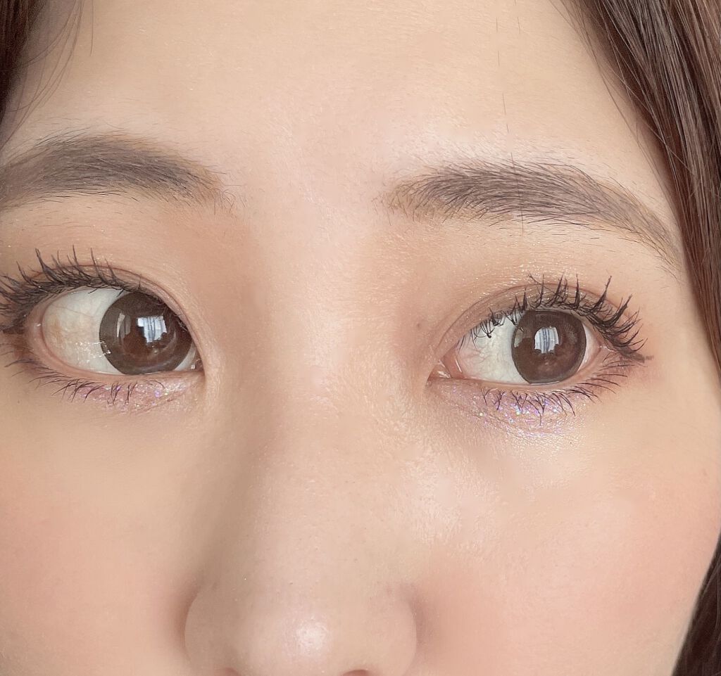 リキッド グリッター シャドウ/rom&nd/グリッターを使ったクチコミ（3枚目）