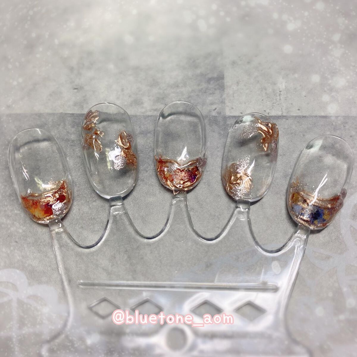 ネイルシール/キャンドゥ/ネイルシールを使ったクチコミ(7枚目)