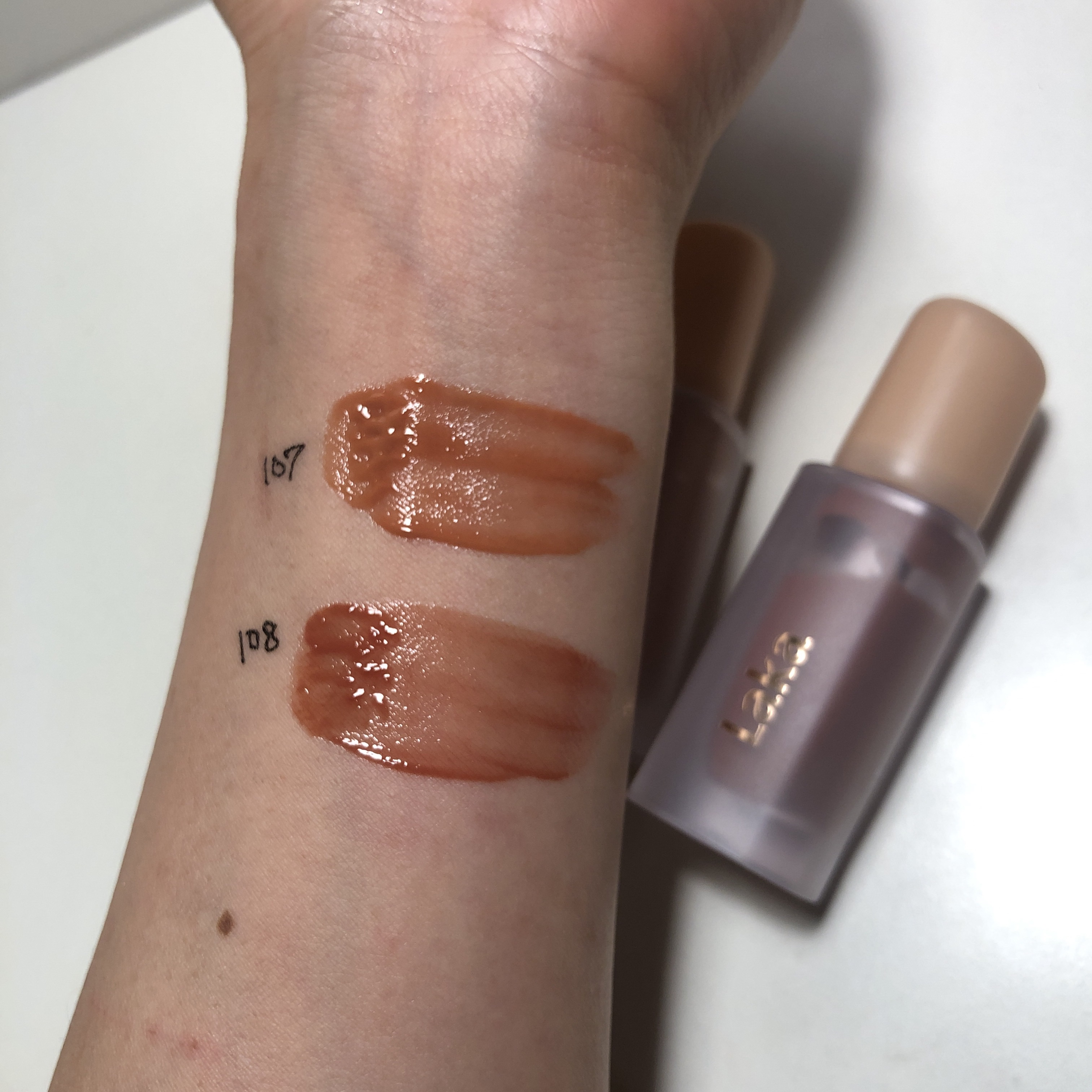 ベストティントエディション ミニリップキット 01 ウォームトーン/rom&nd/リップティントを使ったクチコミ（2枚目）