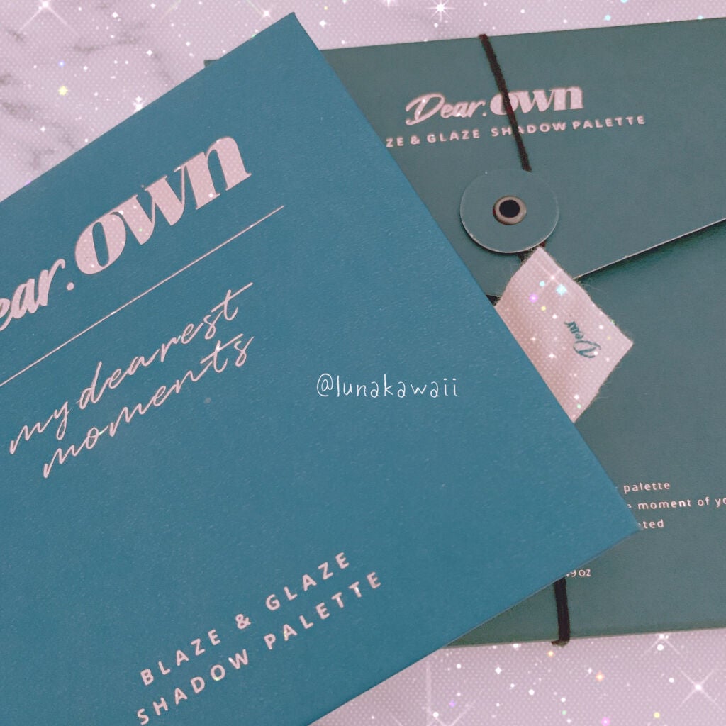 Blaze & Glaze Shadow Palette/Dear.own/アイシャドウパレットを使ったクチコミ(3枚目)