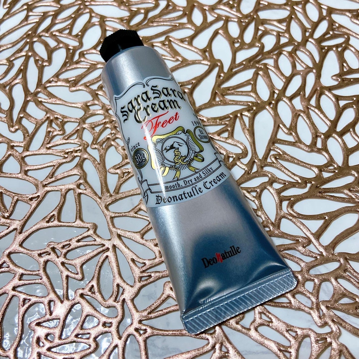 薬用足指さらさらクリーム/デオナチュレ/デオドラント・制汗剤を使ったクチコミ(1枚目)