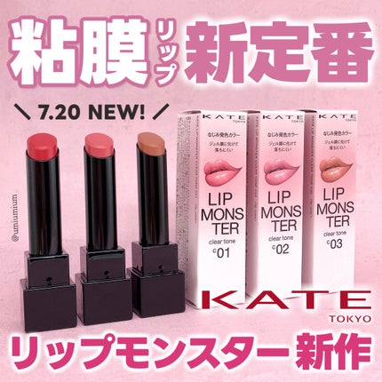ケイト リップモンスター/KATE/口紅を使ったクチコミ(1枚目)