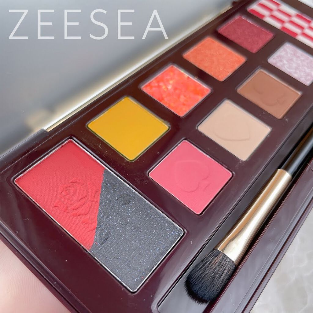 ZEESEA「ファンタジーパーク」12色アイシャドウパレット/ZEESEA/アイシャドウパレットを使ったクチコミ(4枚目)