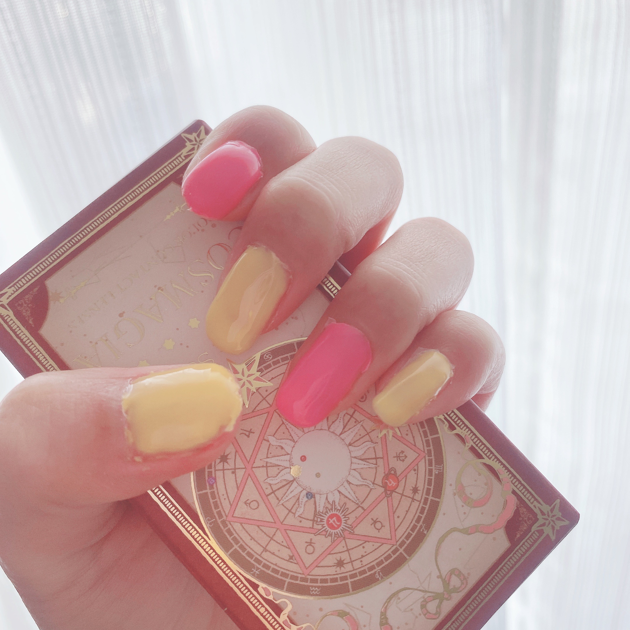 ジェルネイル（ライト対応）/セリア/ジェルネイルを使ったクチコミ（2枚目）