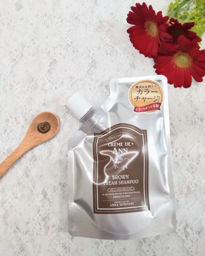 クレムドアン ブラウンクリームシャンプー/creme de Ann/市販シャンプーを使ったクチコミ(3枚目)