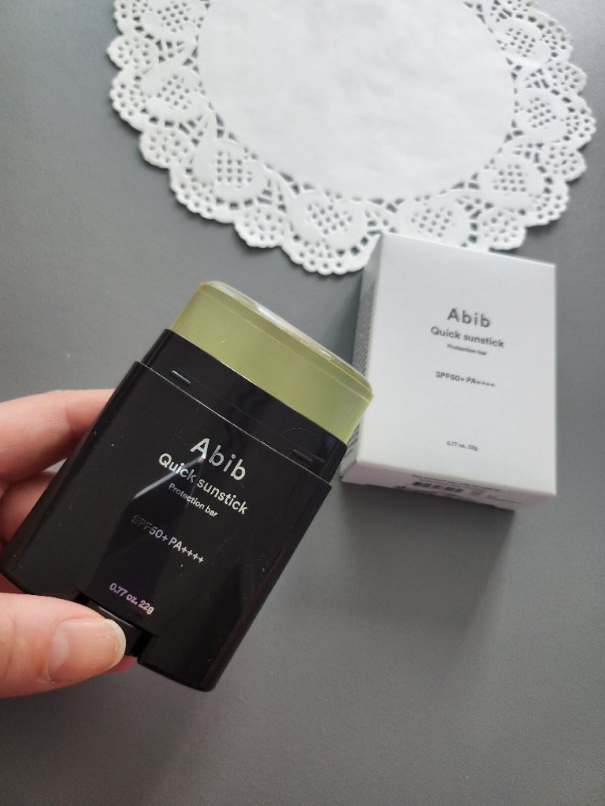 クイック サンスティック プロテクションバー/Abib /日焼け止めスティックを使ったクチコミ(3枚目)